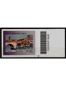 ITALIA 2018 Europa (Ponte Pietra) CB 1868 aid