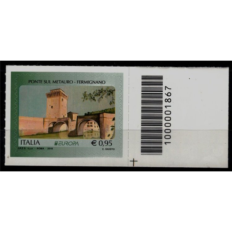 ITALY 2018 Europe (Bridge over the Metauro) CB 1867 aid