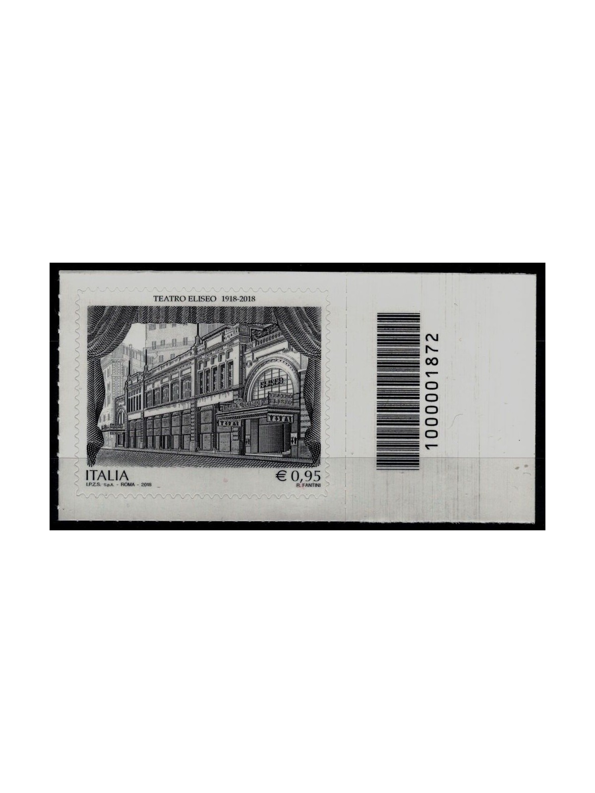 ITALIA 2018 Teatro Eliseo CB 1872 asd