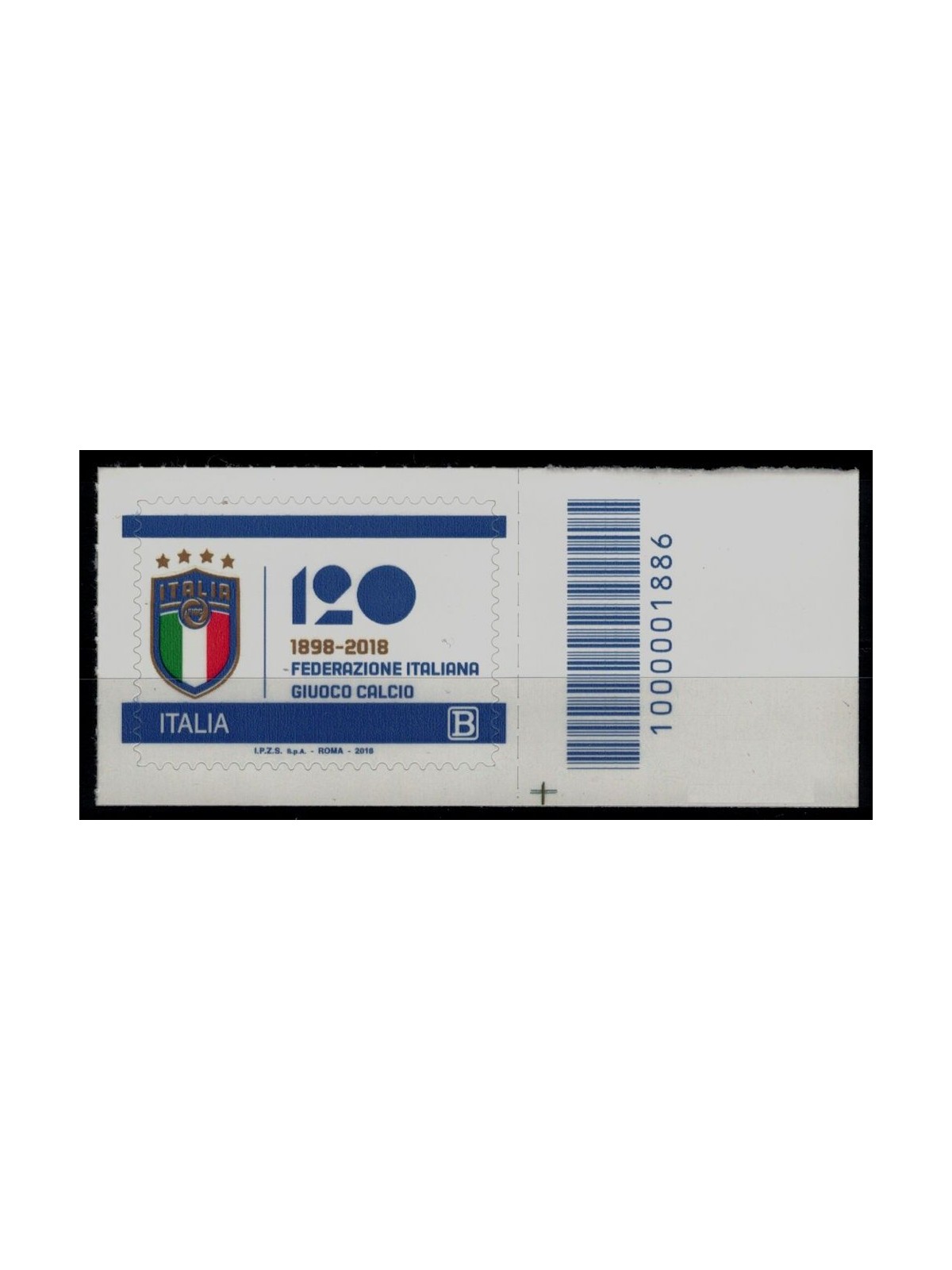 ITALY 2018 Italian Football Federation CB 1886 aid