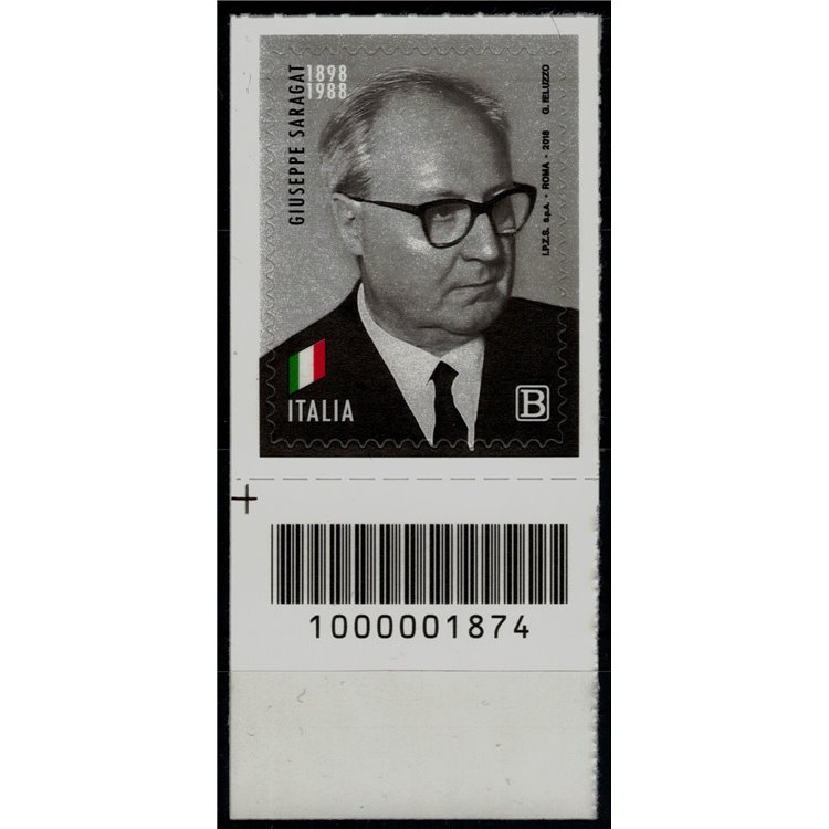 ITALY 2018 Giuseppe Saragat CB 1874 ais