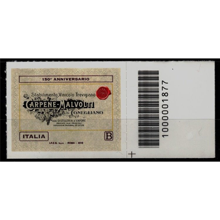 ITALY 2018 Cantina Carpenè Malvolti CB 1877 aid