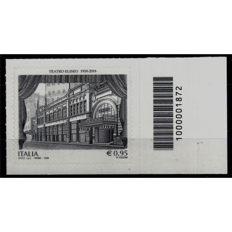 ITALIA 2018 Teatro Eliseo CB 1872 aid
