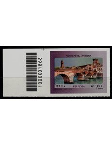 ITALY 2018 Europe (Ponte Pietra) CB 1868 ass