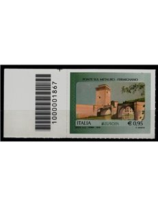 ITALY 2018 Europe (Bridge over the Metauro) CB 1867 ass