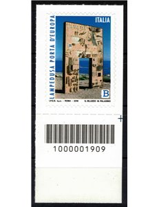ITALY 2018 Lampedusa gateway to Europe CB 1909 aid