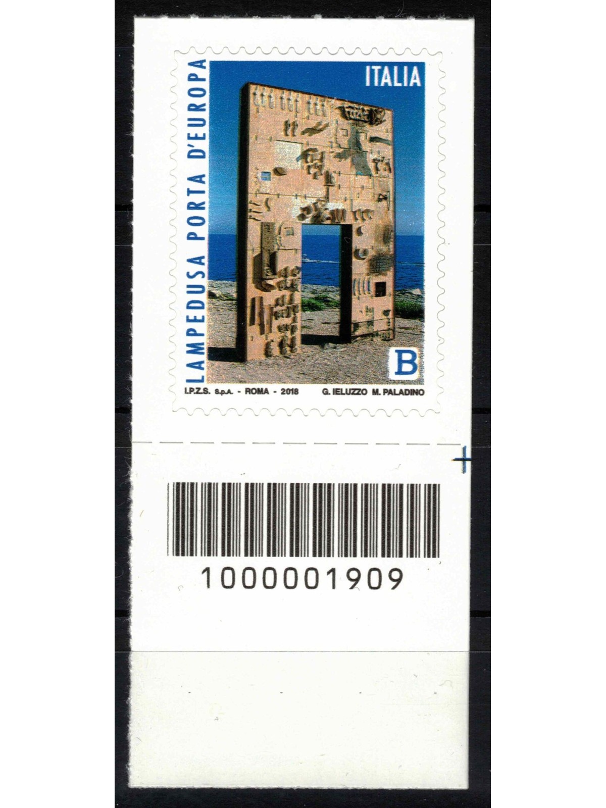 ITALY 2018 Lampedusa gateway to Europe CB 1909 aid