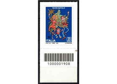 ITALY 2018 Secular Christmas CB 1908 aid