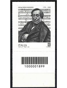 ITALY 2018 Gioachino Rossini CB 1899 aid
