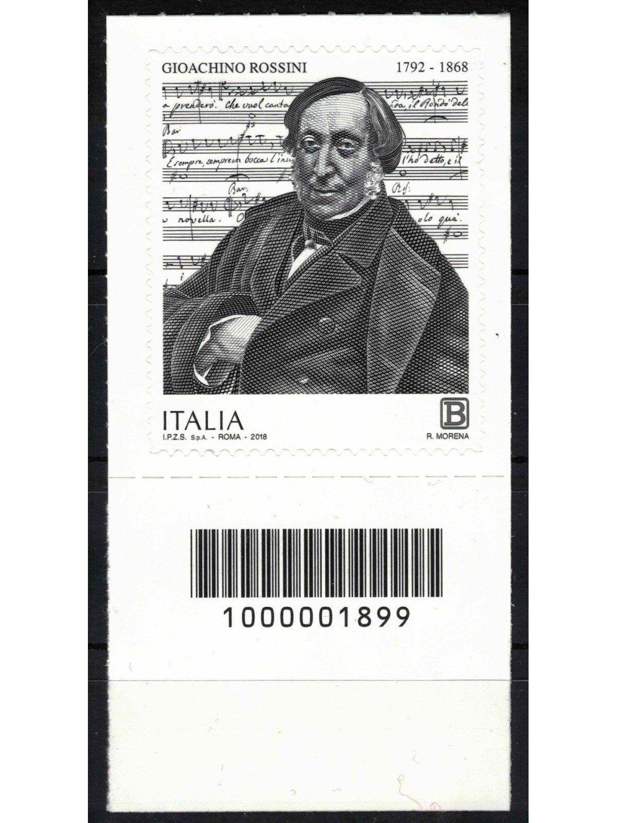 ITALIA 2018 Gioachino Rossini CB 1899 aid