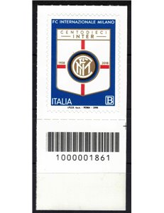 ITALY 2018 Anniversary Inter CB 1861 aid