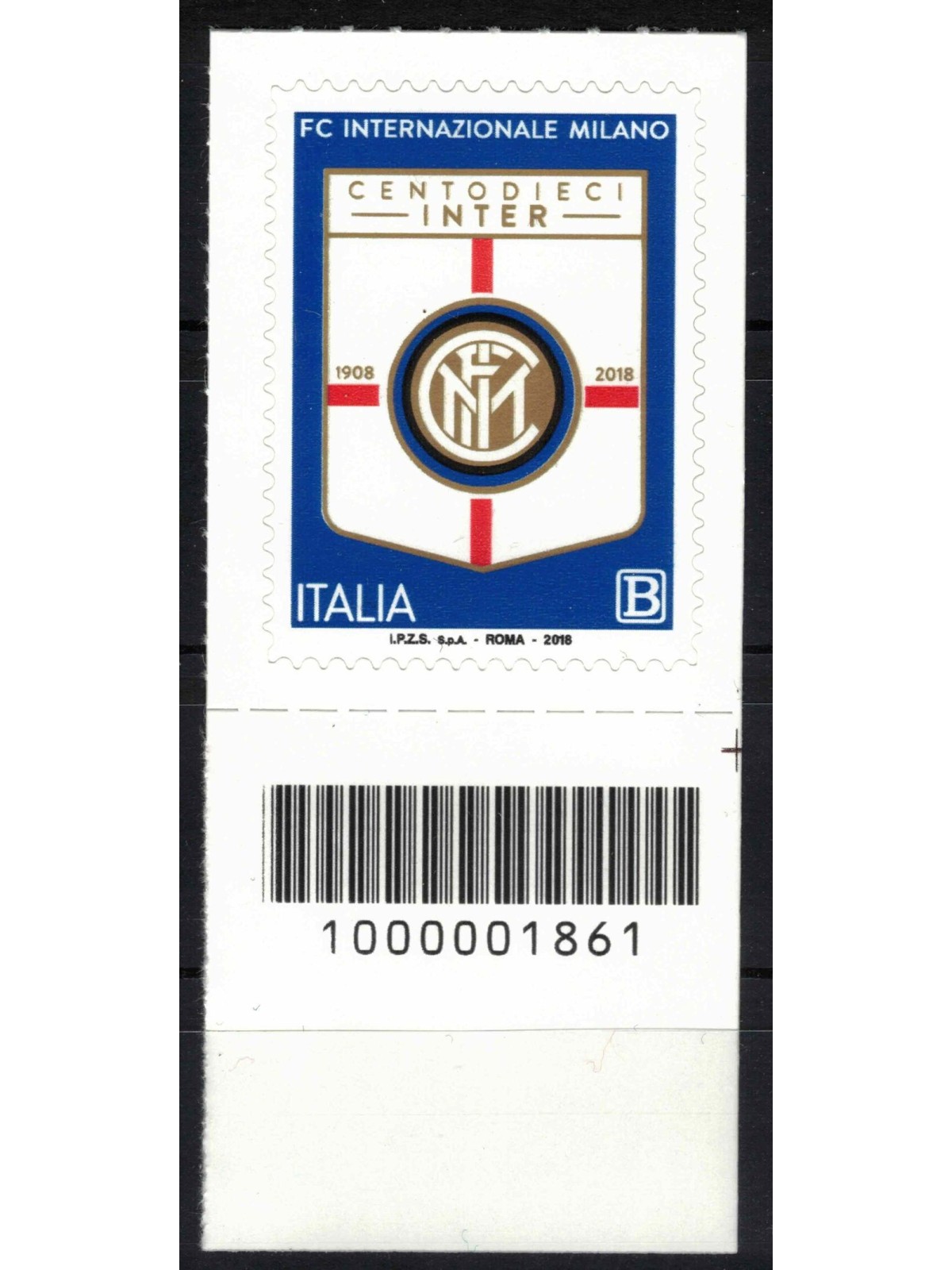 ITALY 2018 Anniversary Inter CB 1861 aid