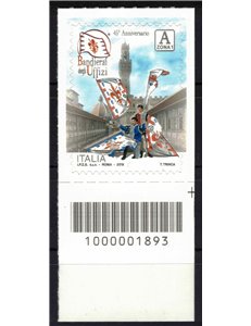 ITALIA 2018 Bandierai degli Uffizi CB 1893 aid