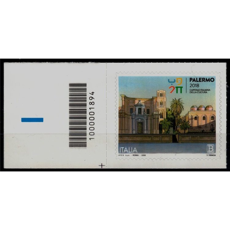 ITALY 2018 Palermo Capital of Culture CB 1894 ais