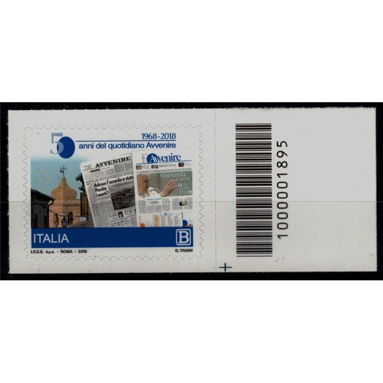 ITALY 2018 Daily Avvenire CB 1895 aid
