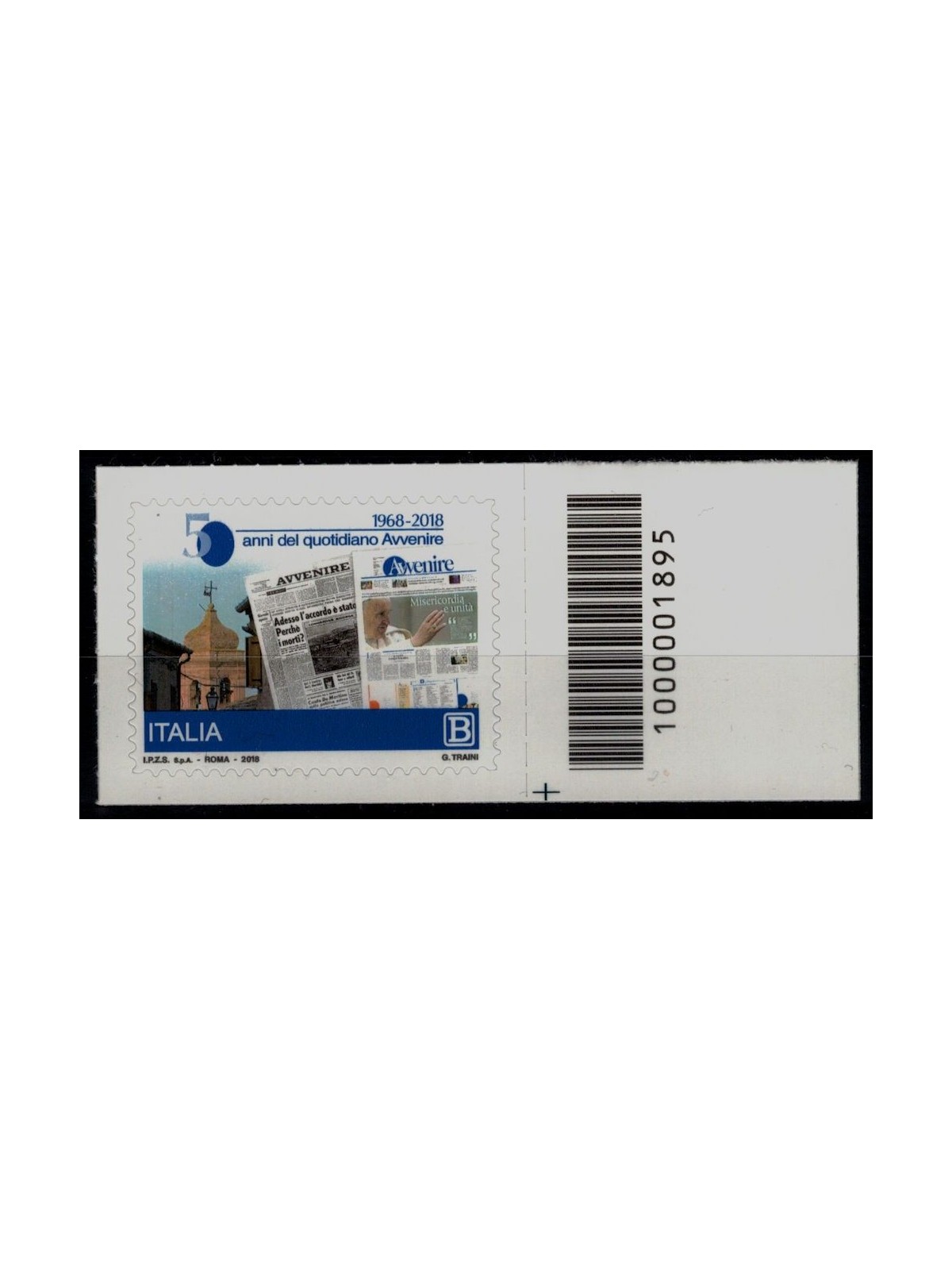 ITALY 2018 Daily Avvenire CB 1895 aid