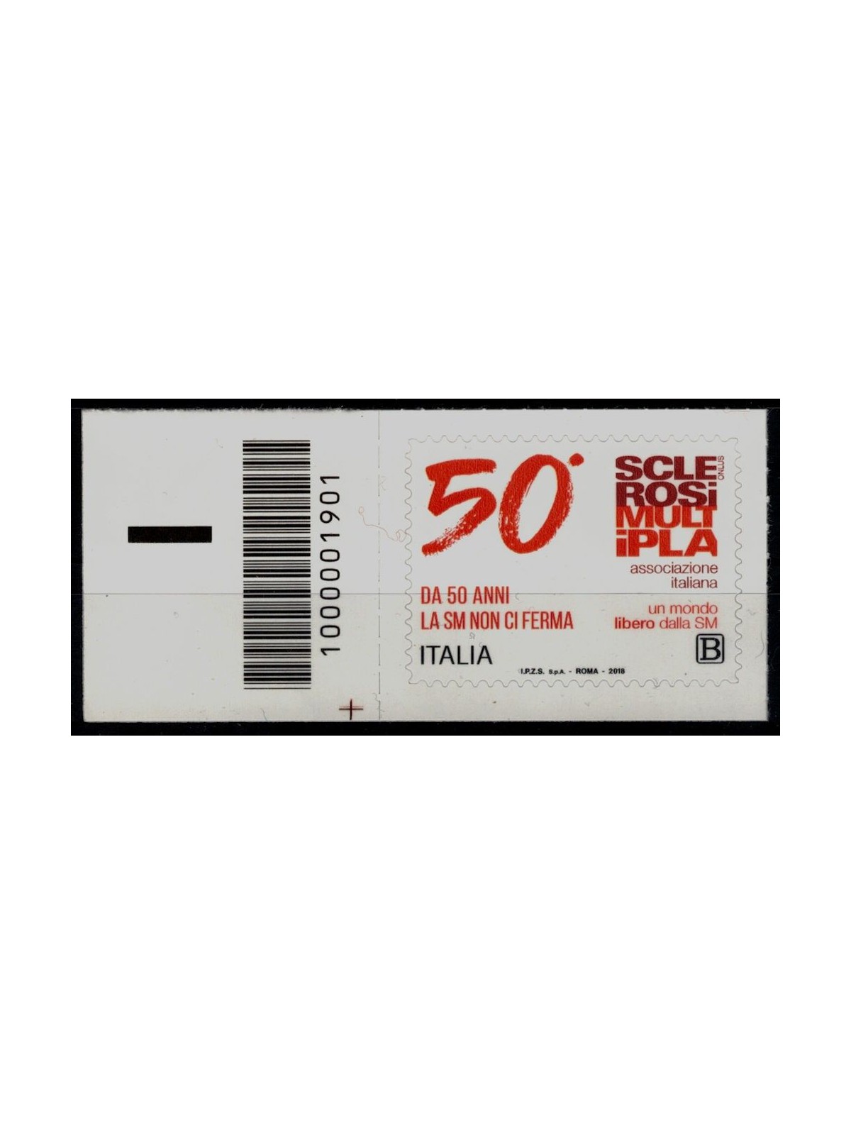 ITALIA 2018 Sclerosi multipla CB 1901 ais