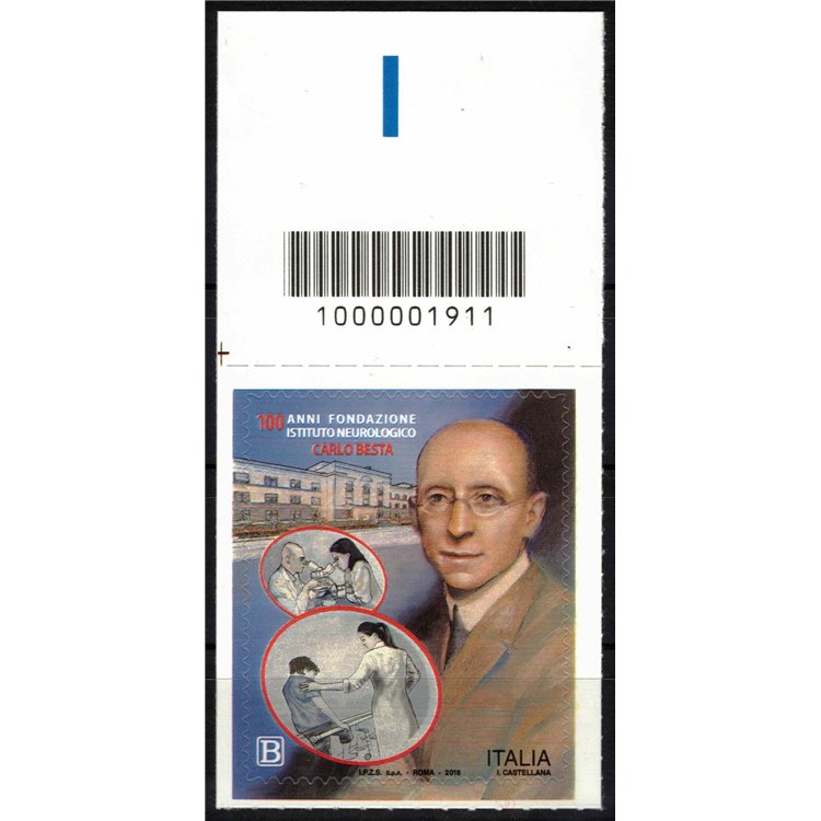 ITALIA 2018 Istituto Neurologico Carlo Besta CB 1911 ass