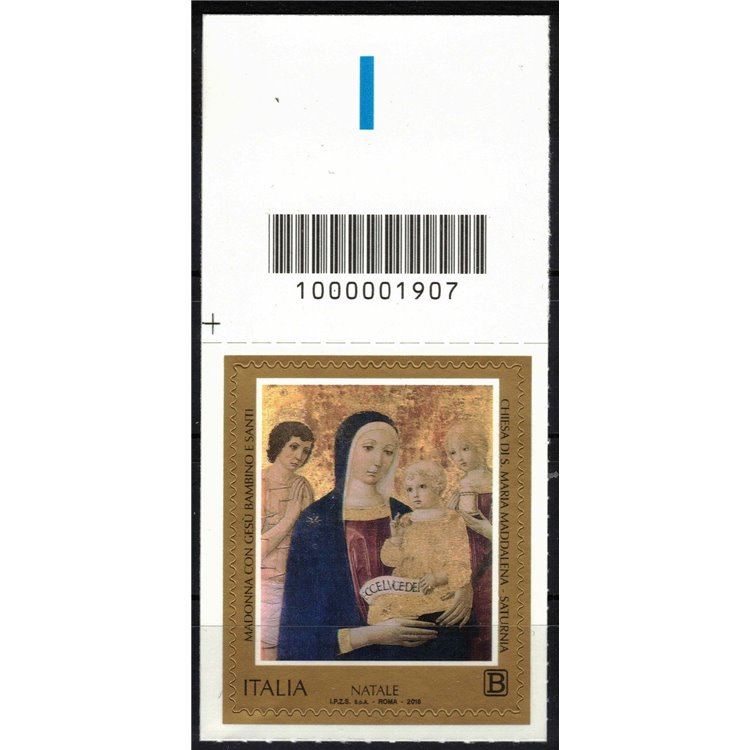 ITALIA 2018 Natale Religioso CB 1907 ass