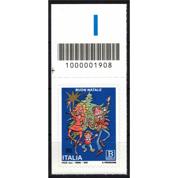 ITALIA 2018 Natale Laico CB 1908 ass
