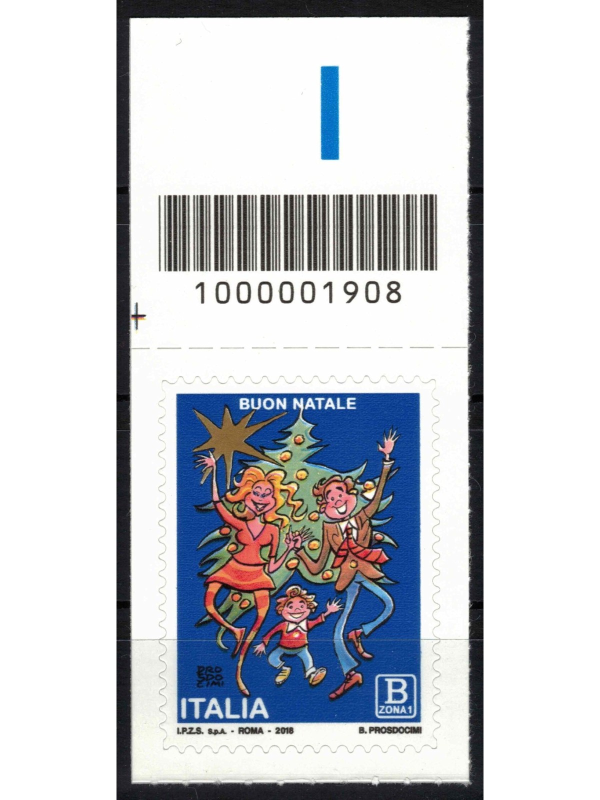 ITALIA 2018 Natale Laico CB 1908 ass
