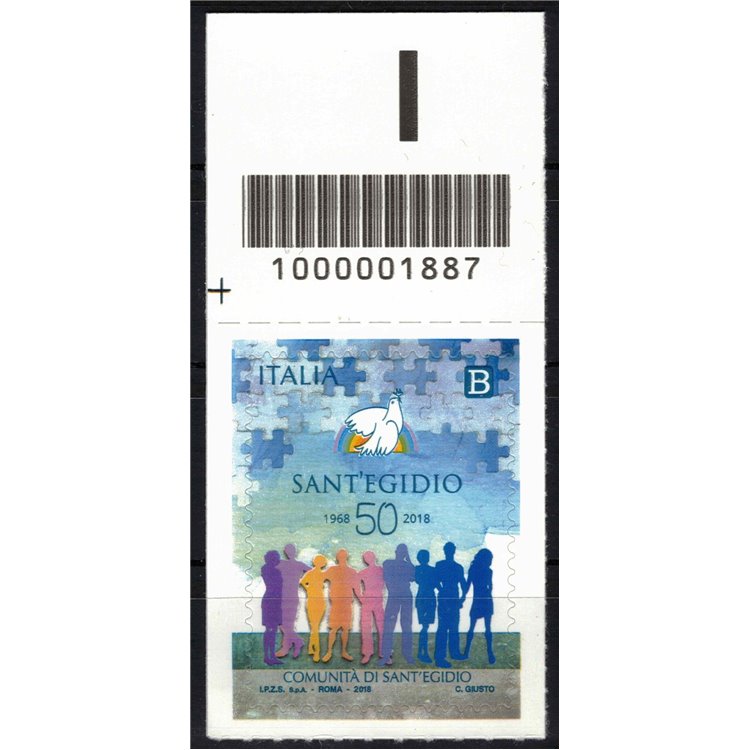 ITALIA 2018 Comunità di Sant'Egidio CB 1887 ass