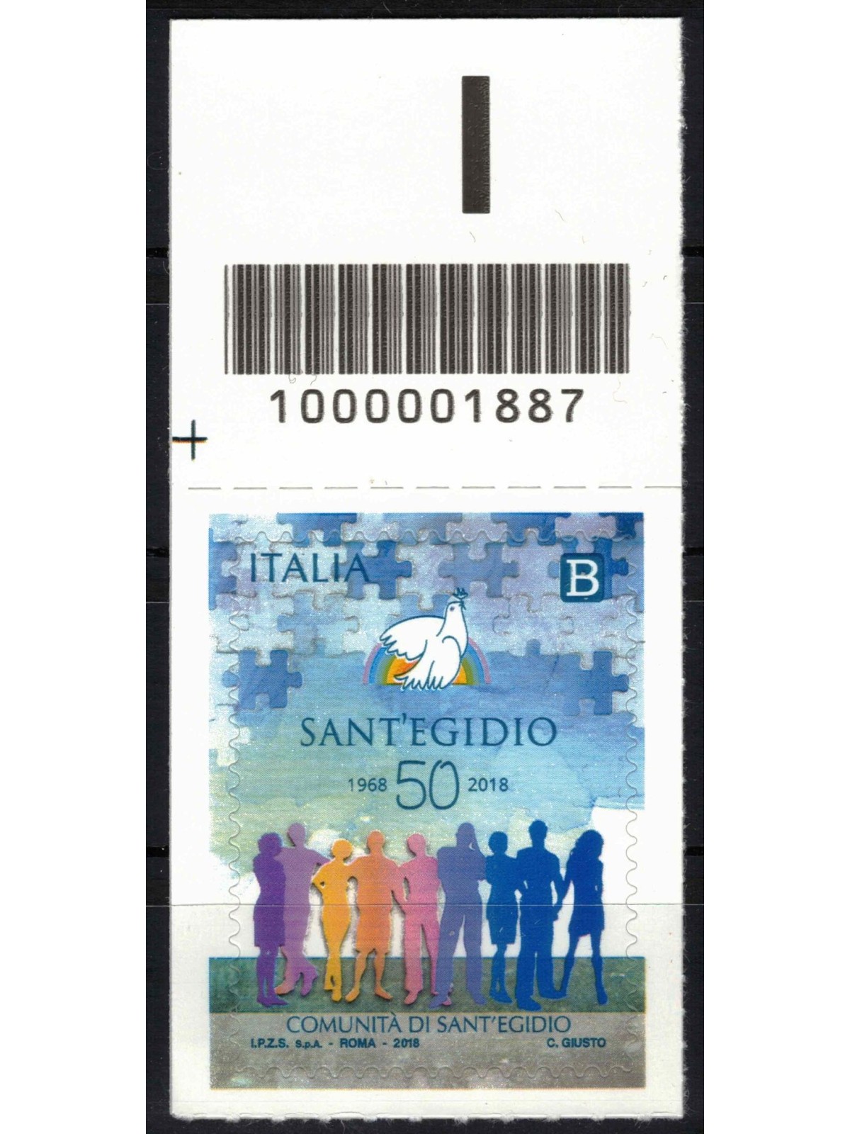 ITALIA 2018 Comunità di Sant'Egidio CB 1887 ass