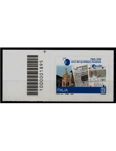 ITALIA 2018 Quotidiano Avvenire CB 1895 ass