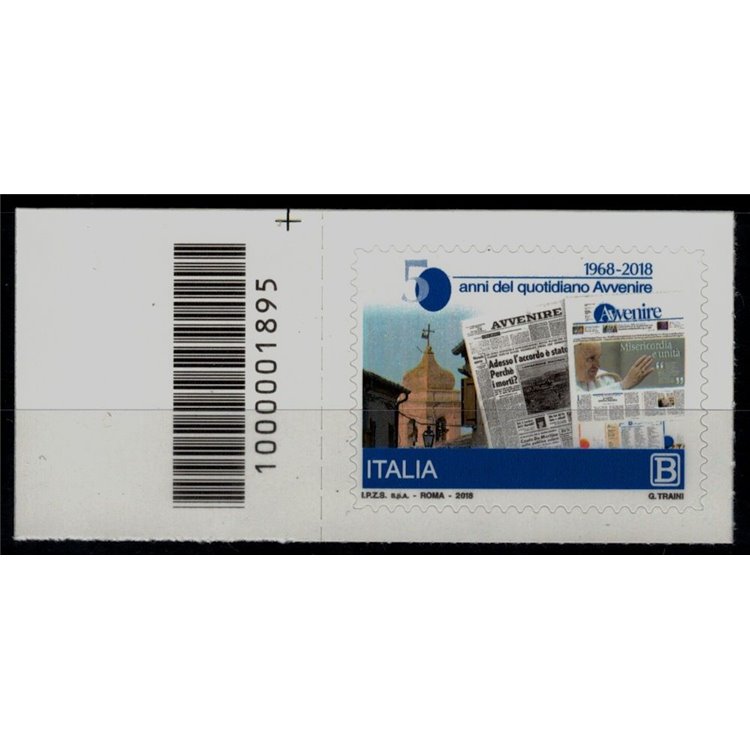 ITALY 2018 Daily Avvenire CB 1895 ass