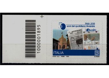 ITALY 2018 Daily Avvenire CB 1895 ass
