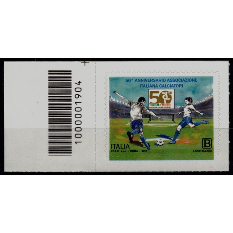 ITALY 2018 Italian Footballers' Association CB 1904 ass