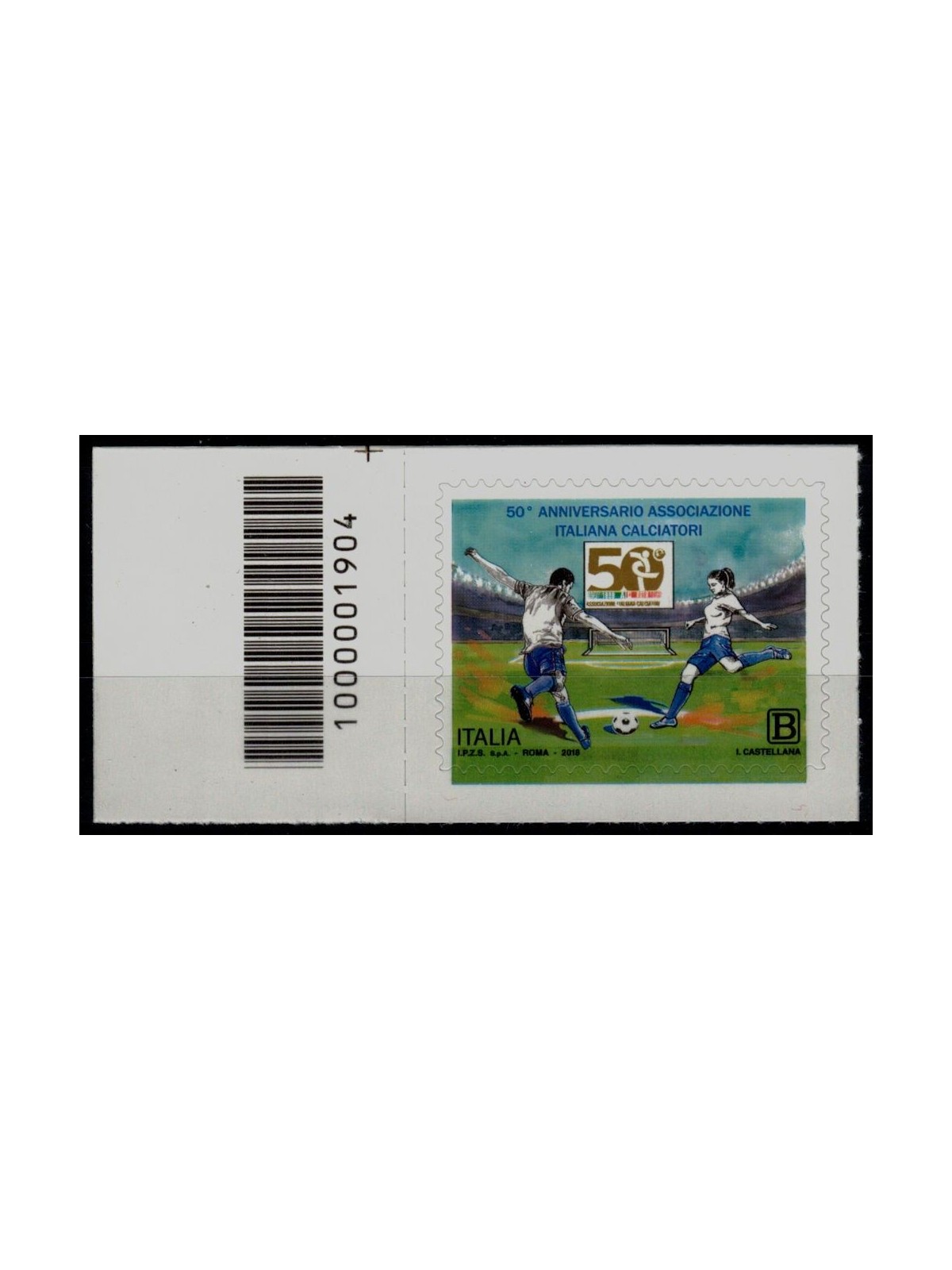 ITALY 2018 Italian Footballers' Association CB 1904 ass