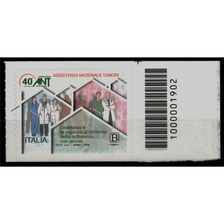 ITALY 2018 National Cancer Assistance CB 1902 asd