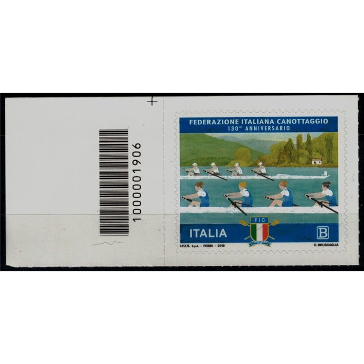 ITALY 2018 Italian Rowing Federation CB 1906 ass