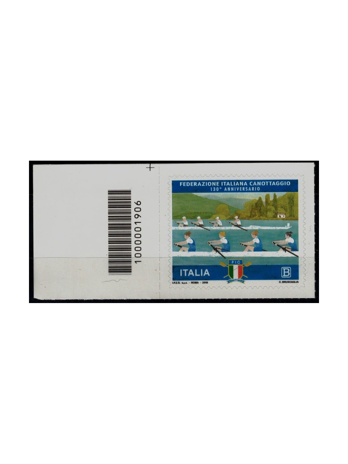 ITALY 2018 Italian Rowing Federation CB 1906 ass