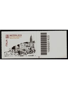 ITALIA 2019 Matera Capitale della Cultura CB 1923 aid