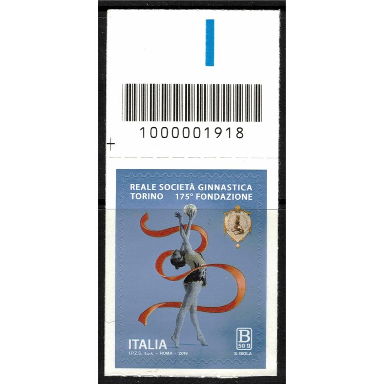 ITALY 2019 Royal Gymnastics Society Turin CB 1918 ass