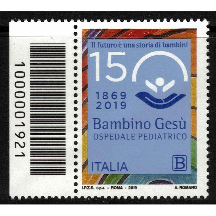 ITALY 2019 Bambino Gesù Children's Hospital CB 1921 sx