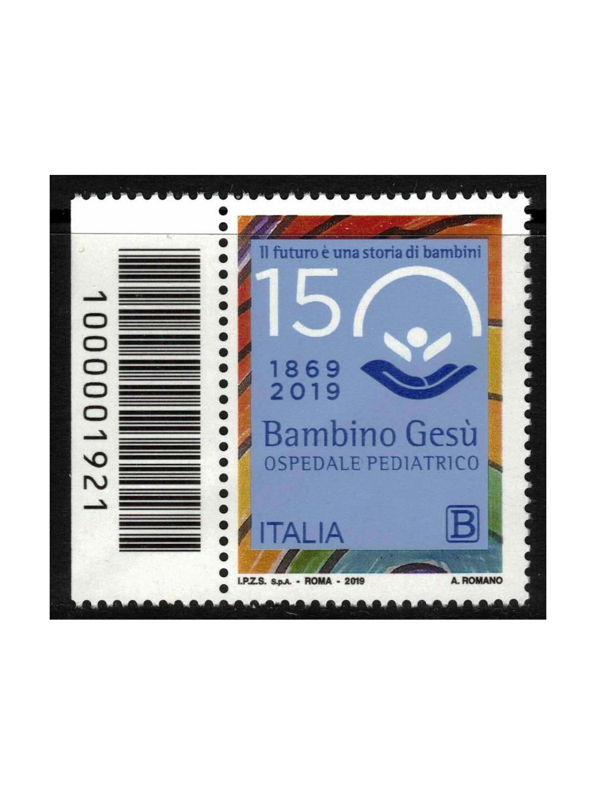 ITALY 2019 Bambino Gesù Children's Hospital CB 1921 sx