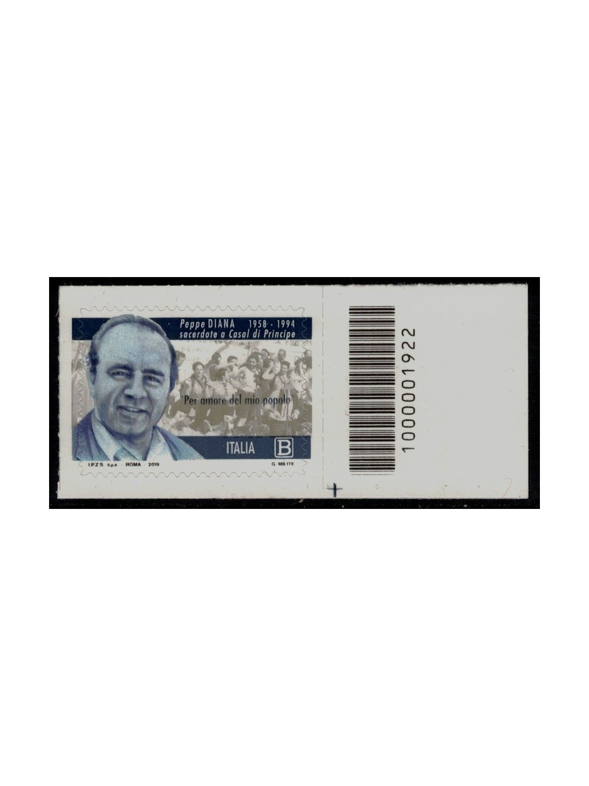 ITALY 2019 Giuseppe Diana CB 1922 aid