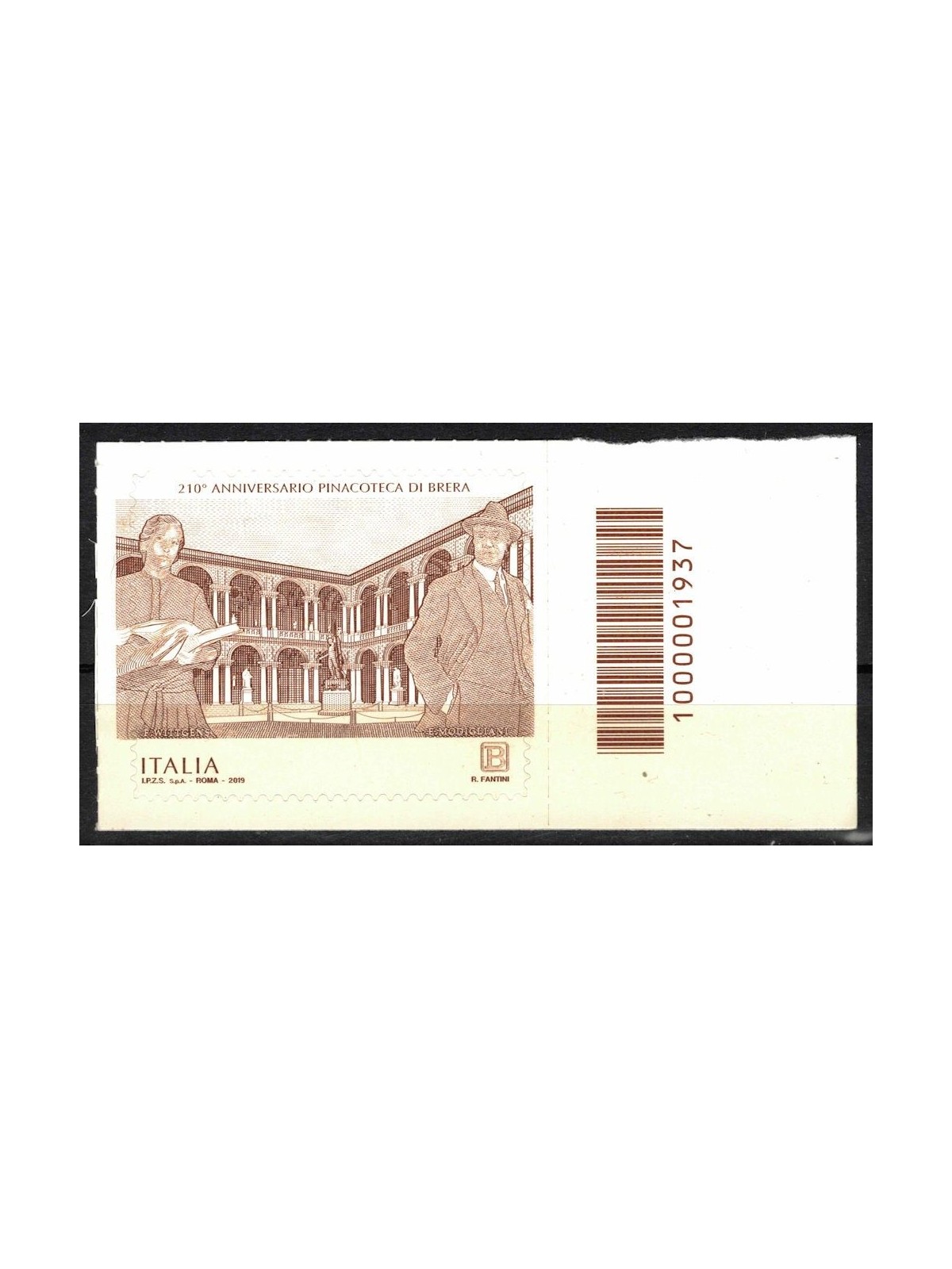 ITALY 2019 Brera Art Gallery CB 1937 aid