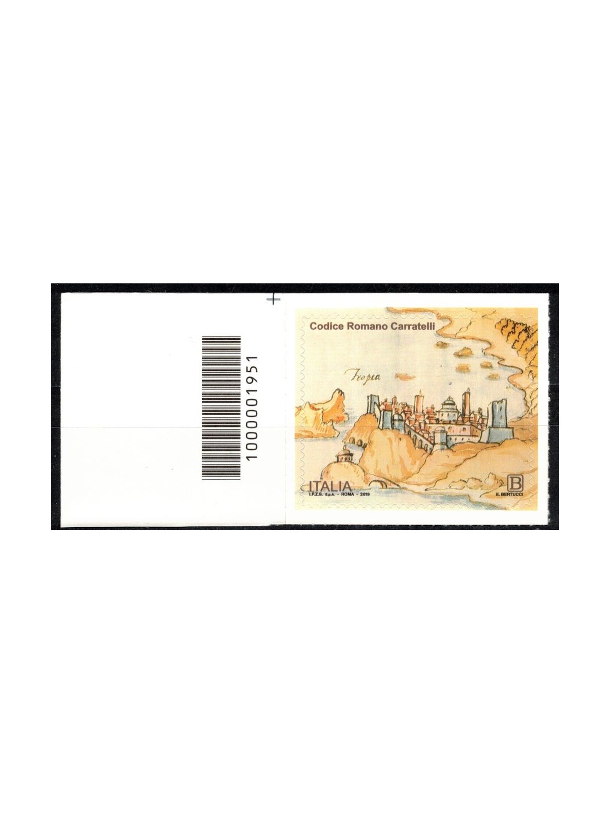 ITALIA 2019 Codice Romano Carratelli CB 1951 ass