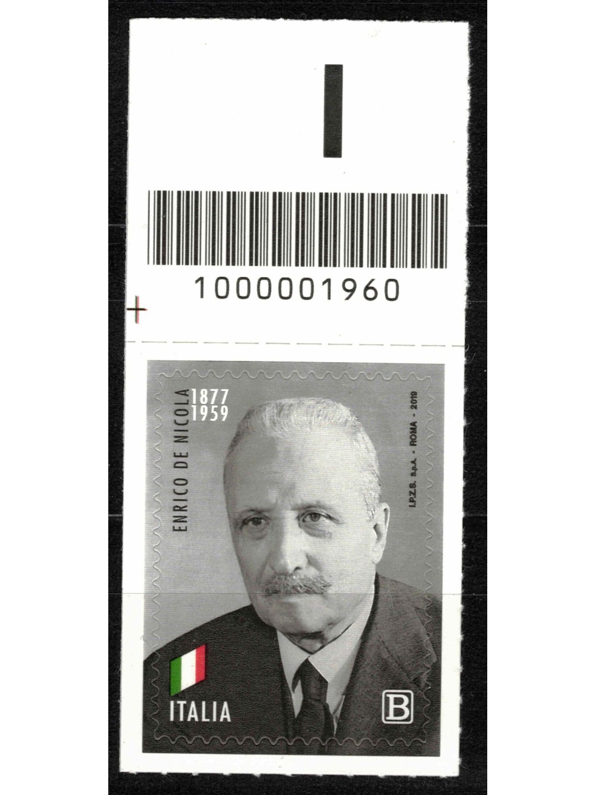 ITALIA 2019 Enrico De Nicola CB 1960 ass