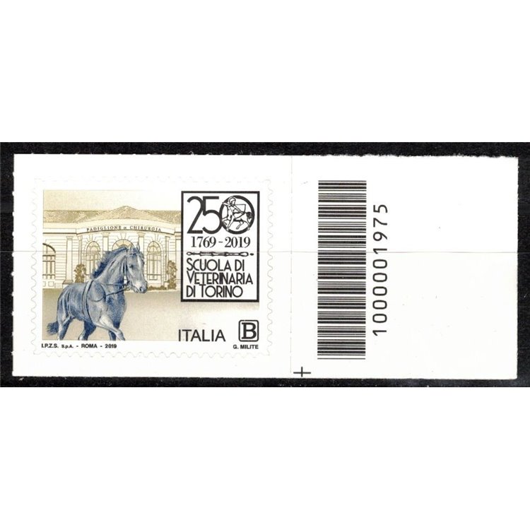 ITALY 2019 Turin Veterinary School CB 1975 aid