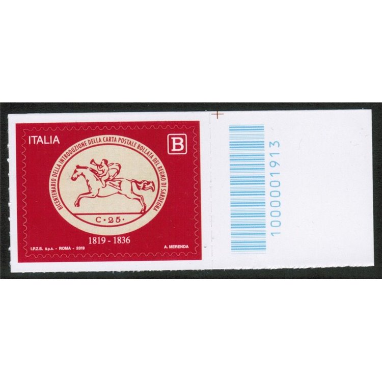 ITALY 2019 Kingdom of Sardinia CB 1913 asd