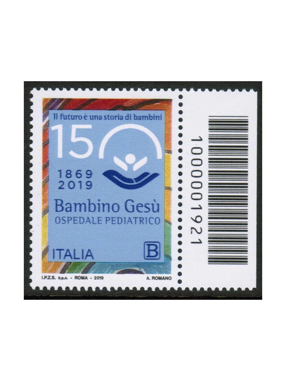 ITALIA 2019 Ospedale Pediatrico Bambino Gesù CB 1921 dx