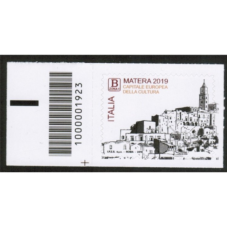 ITALIA 2019 Matera Capitale della Cultura CB 1923 ais