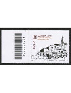 ITALIA 2019 Matera Capitale della Cultura CB 1923 ass