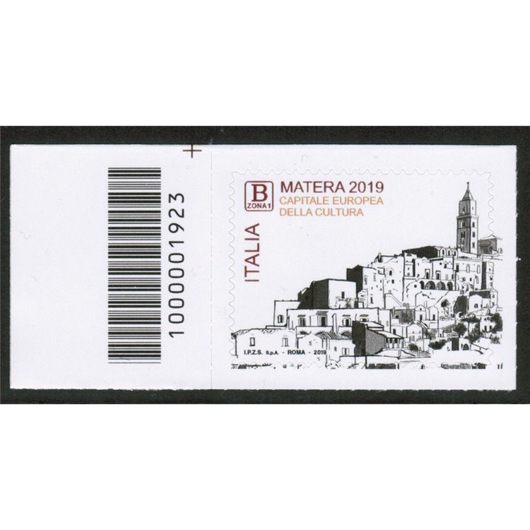 ITALY 2019 Matera Capital of Culture CB 1923 ass