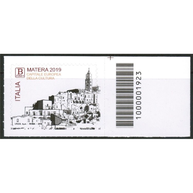 ITALY 2019 Matera Capital of Culture CB 1923 asd